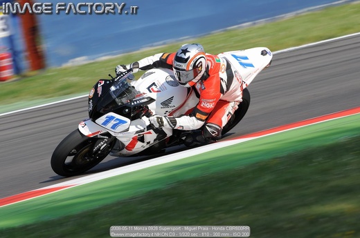 2008-05-11 Monza 0926 Supersport - Miguel Praia - Honda CBR600RR